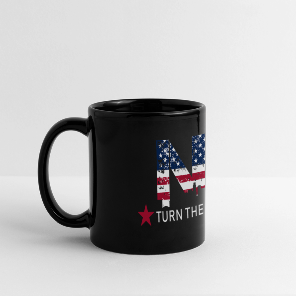 Full Color Panoramic Mug - black