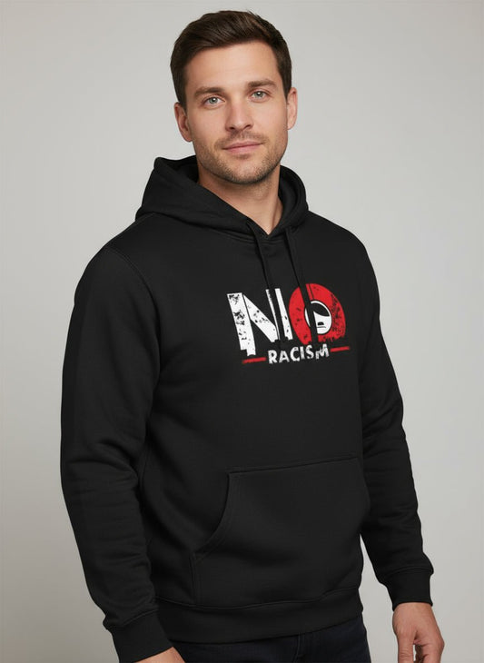 No Racism – Side Pocket Activist Hoodie - History Threads