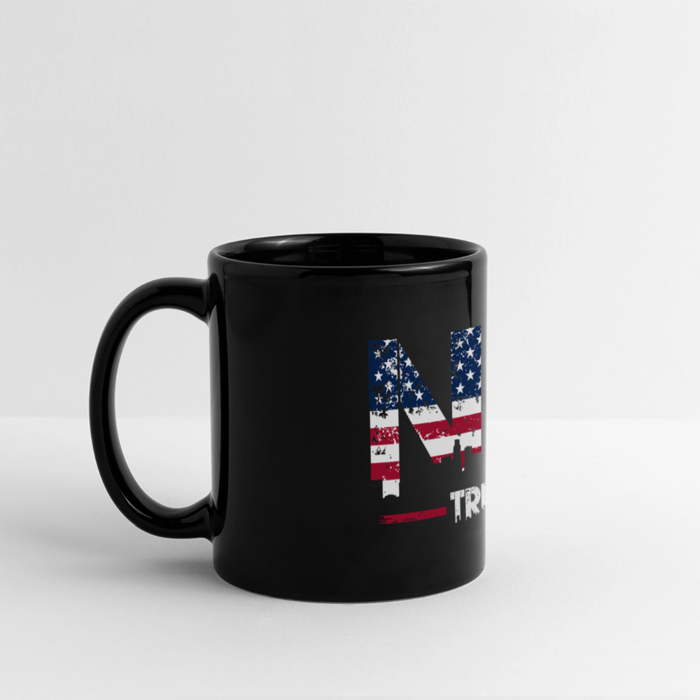 Full Color Panoramic Mug - black